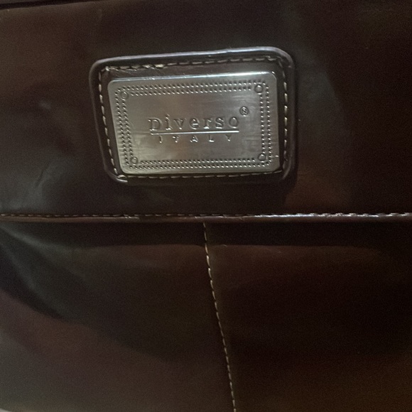 Diverso Italian Leather vintage crossbody bag - Picture 8 of 8